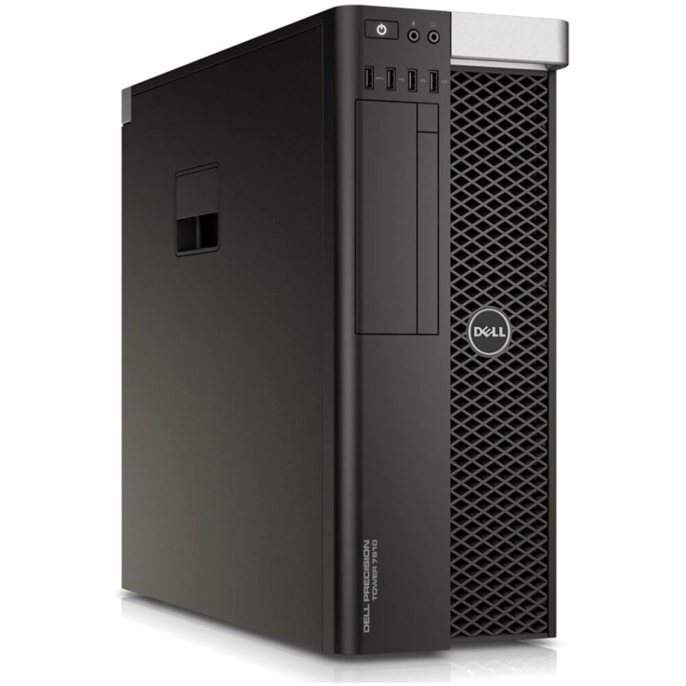 DELL Workstation Precision 7810, Refurbished Grade A Repainted, E5-2630 v3, 16/512GB SSD, Barco MXRT-7600, FreeDOS