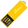 MediaRange USB 2.0 Nano Flash Drive Paper-clip stick 16GB (Yellow) (MR976)