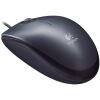 Logitech M90 Optical Mouse (Dark Grey, Wired) (LOGM90)