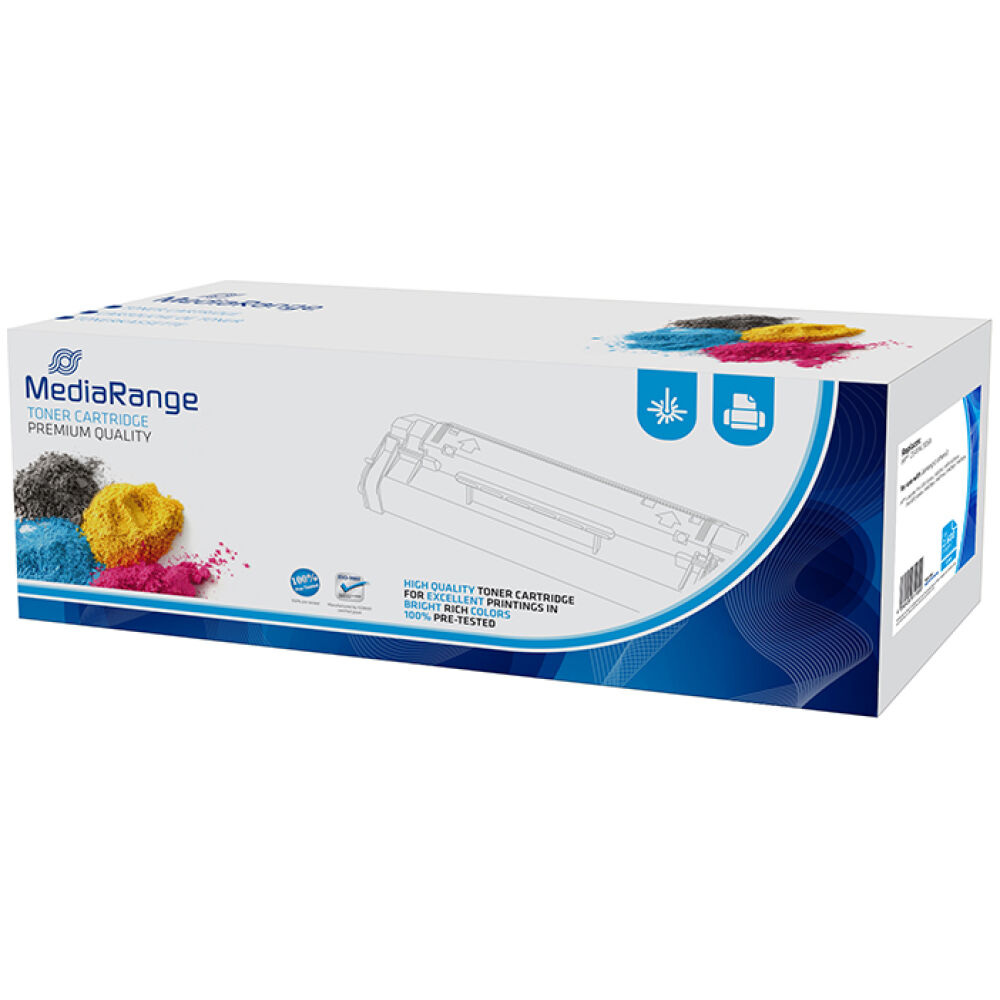 Toner MEDIARANGE Συμβατό για Εκτυπωτές HP (Cyan) (CE411A/305A) (MRHPTCE411A)