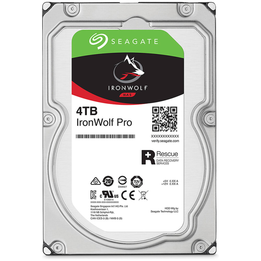 Εσωτερικός Σκληρός Δίσκος SEAGATE 3.5'' 4TB Ironwolf PRO (ST4000NE001) (SEAST4000NE001)