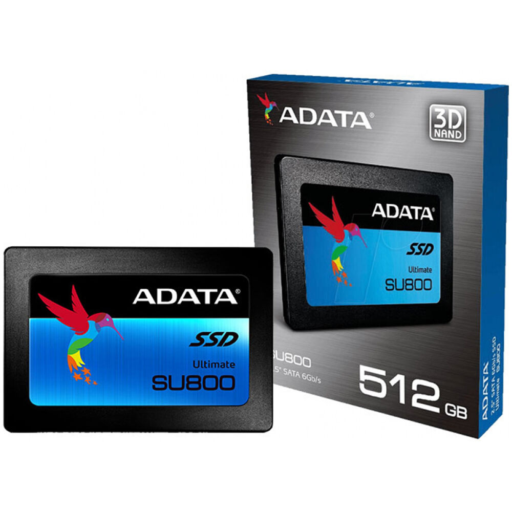 ADATA SSD 512GB Ultimate SU800 2.5"SATA (ASU800SS-512GT-C) (ADTASU800SS-512GT-C)