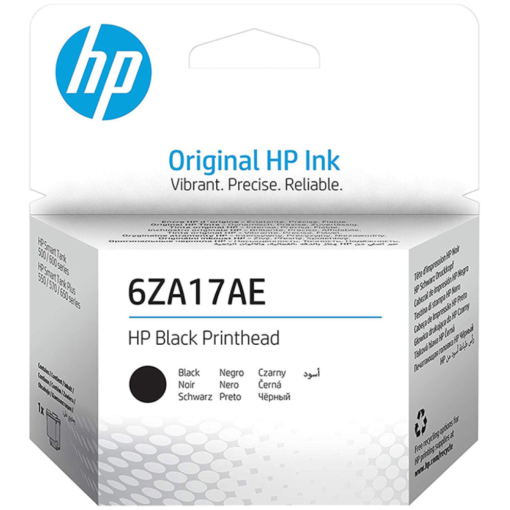 HP Κεφαλή Εκτύπωσης Black (6ZA17AE) (HP6ZA17AE)