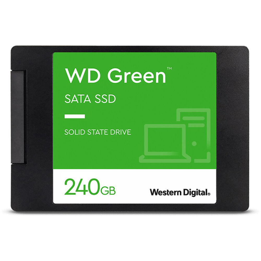 Western Digital Green SATA SSD 2.5”/7mm cased 240GB (WDS240G3G0A)