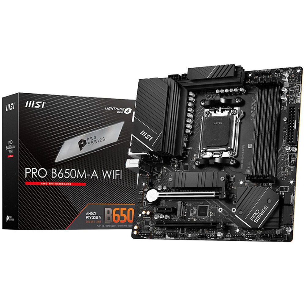 MSI B650M-A PRO WIFI (AM5) (7D77-001R) (MSI7D77-001R)