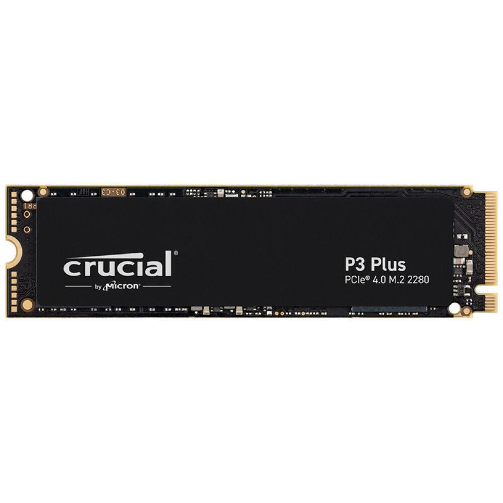 Crucial SSD P3 Plus 1TB PCIe M.2 2280 SSD (CT1000P3PSSD8) (CRUCT1000P3PSSD8)