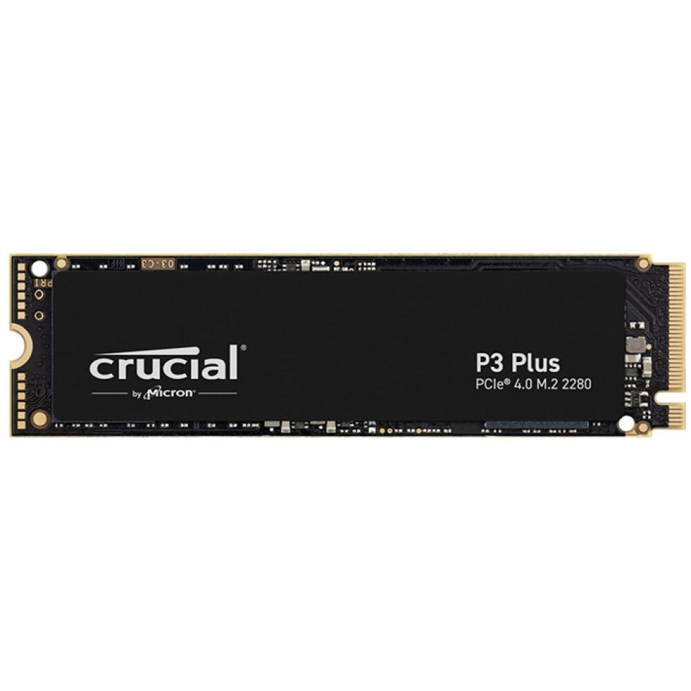 Crucial SSD P3 Plus 4TB PCIe M.2 2280 SSD (CT4000P3PSSD8) (CRUCT4000P3PSSD8)