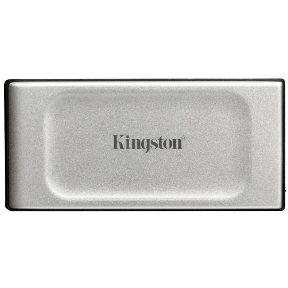 Kingston XS2000 USB-C Εξωτερικός SSD 4TB 1.8" Silver (SXS2000/4000G) (KINSXS2000-4000G)