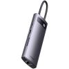 Baseus Hub 8in1 Starjoy Series, USB-C To 3x USB 3.1 + HDMI + USB-C Pd + Rj45 + Microsd/sd (WKWG080213) (BASWKWG080213)