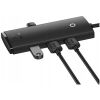Baseus Lite Series Hub 4in1 USB to 4x USB 3.0, 25cm (Black) (WKQX030001) (BASWKQX030001)