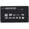 Esperanza EA-119 Card Reader USB 2.0 για SD/microSD/MemoryStick/CompactFlash/xD (EA119) (ESPEA119)
