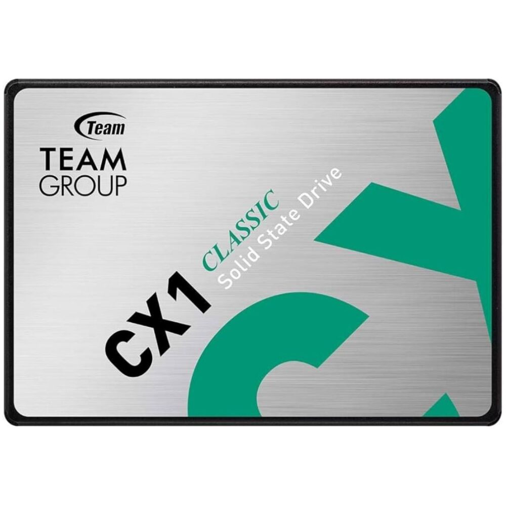 TeamGroup Δίσκος SSD 480GB CX1 SATA III 2.5"  (T253X5480G0C101) (TEGT253X5480G0C101)