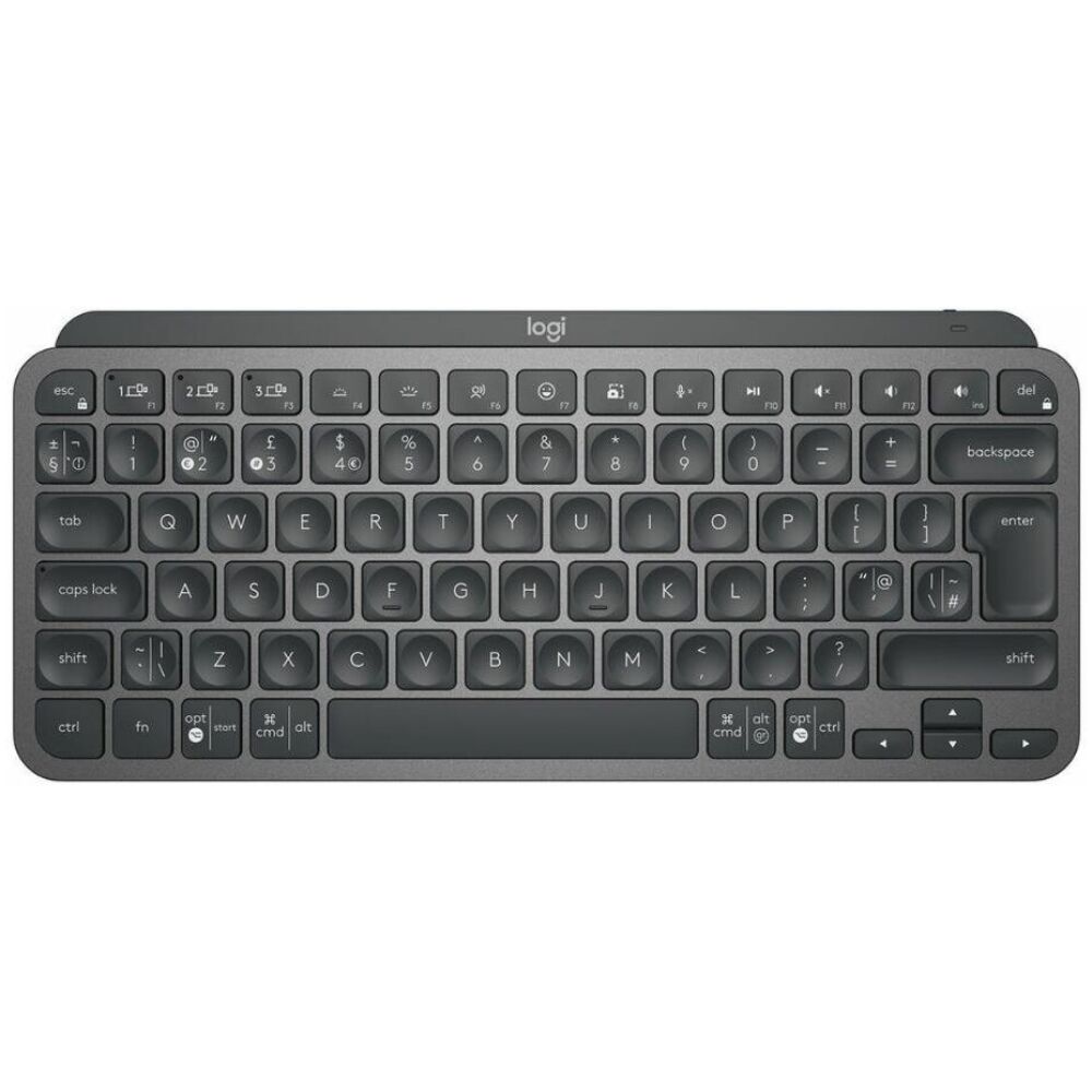 Logitech MX Keys Mini Ασύρματο Bluetooth Πληκτρολόγιο International English (920-010498) (LOGMXKEYSMINIBK)