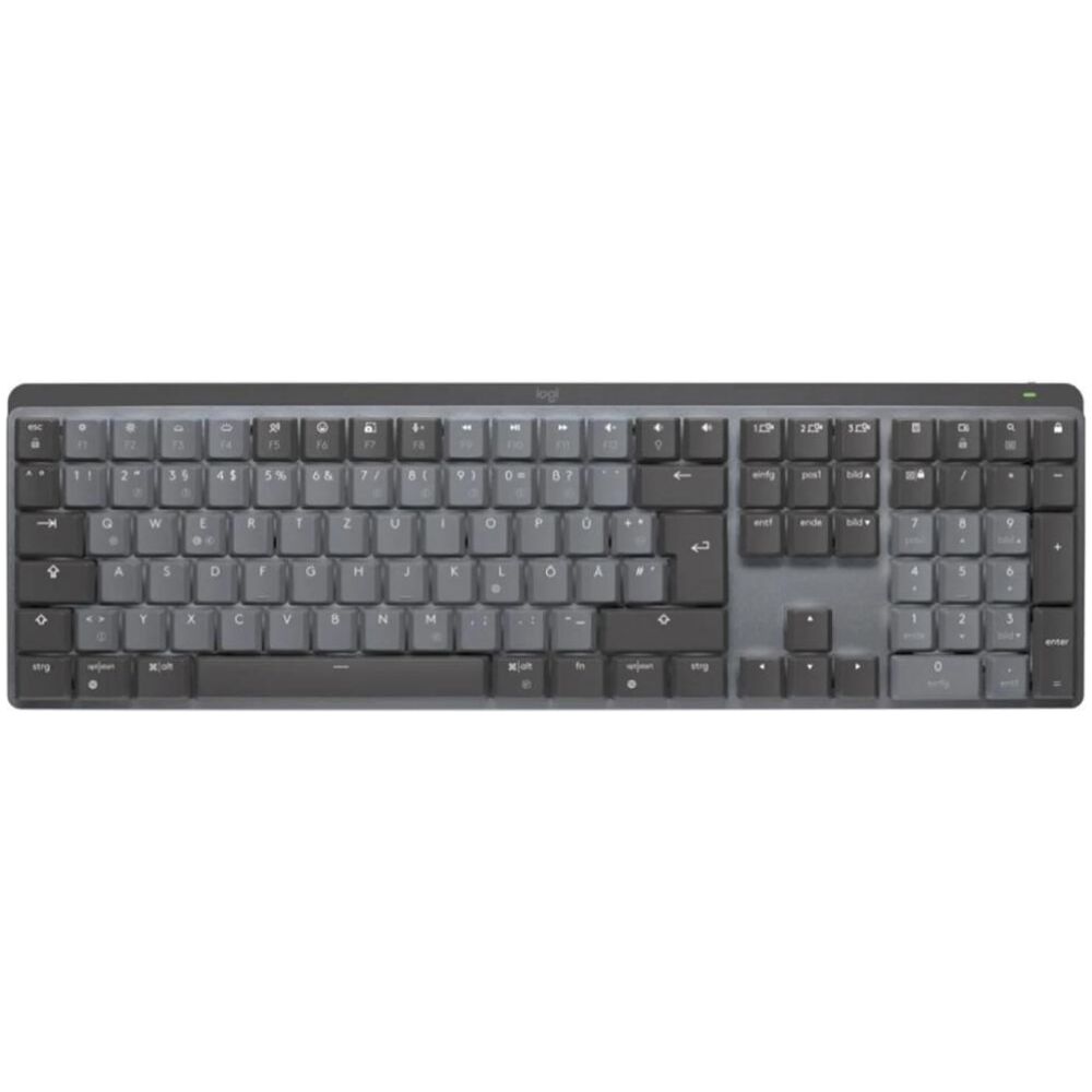Logitech MX Mechanical Tactile Ασύρματο Bluetooth Πληκτρολόγιο Αγγλικό US (920-010757) (LOGMXMTBK)