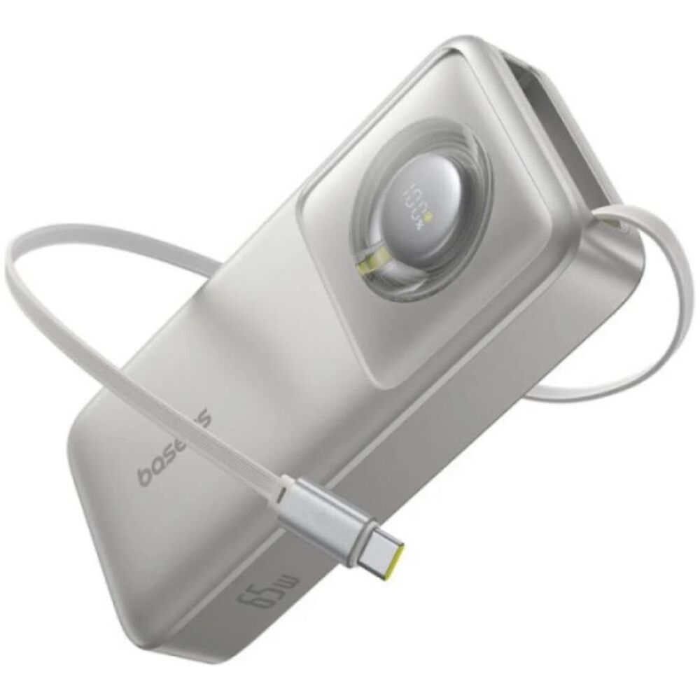 Baseus Powerbank OS Free2Pull 20000mAh 65W + cable szary (P10073700843-00) (BASP10073700843-00)