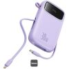 Baseus QPow 2 10000mAh 30W 2xUSB-C powerbank purple (P10055008513-00) (BASP10055008513-00)