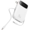 Baseus QPow 2 10000mAh 30W powerbank white (P10055008213-00) (BASP10055008213-00)