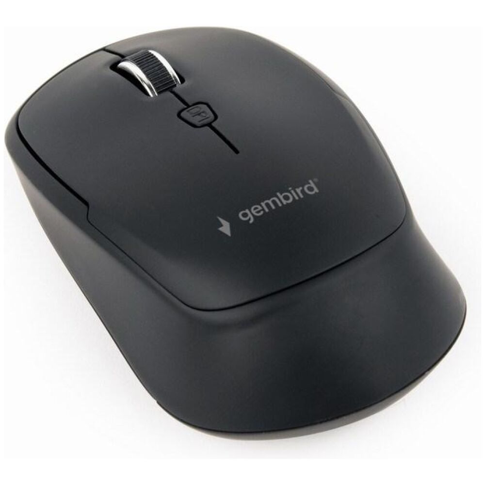Gembird Musw-4b-05 Optical Mouse Black Nano Receiver (MUSW-4B-05) (GEMMUSW-4B-05)