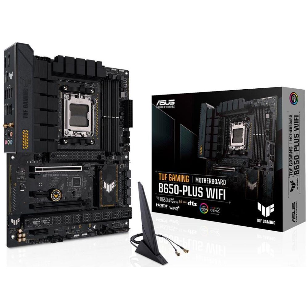ASUS TUF GAMING B650-PLUS WIFI AMD B650 Socket AM5 ATX (90MB1BZ0-M0EAY0) (ASU90MB1BZ0-M0EAY0)
