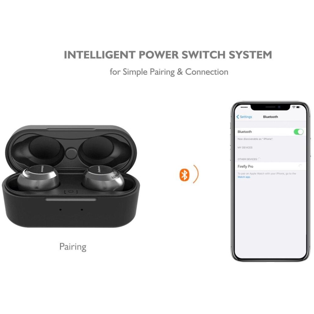 JABEES FIREFLY PRO TRUE WIRELESS EARBUDS, METALLIC - Image 4