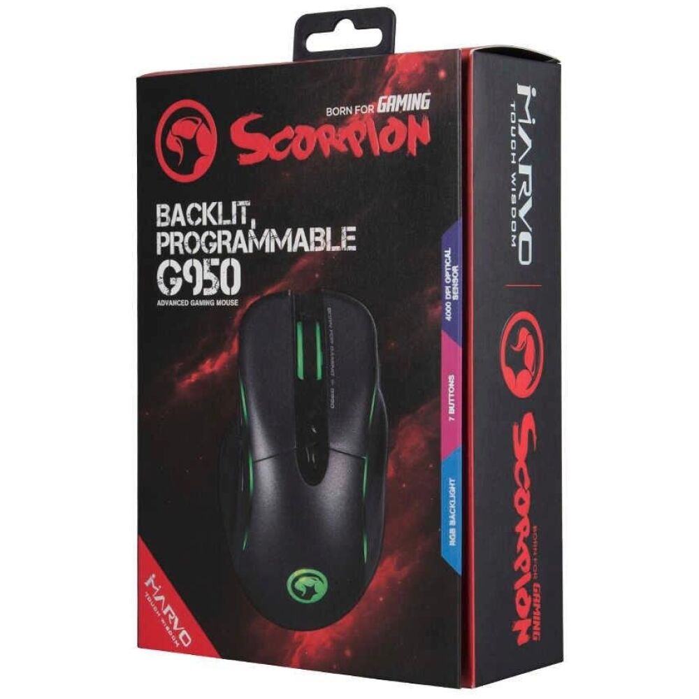 MARVO G950 ΕΝΣΥΡΜΑΤΟ GAMING ΠΟΝΤΙΚΙ - Image 5