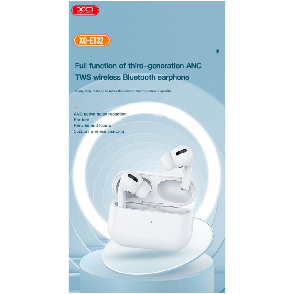 XO ET32 ΑΚΟΥΣΤΙΚΑ HANDSFREE 3ης ΓΕΝΙΑΣ, ANC, TWS - Image 4