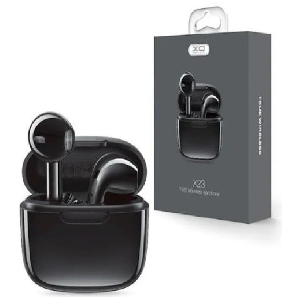 XO X23 ΑΚΟΥΣΤΙΚΑ TWS BLUETOOTH HANDSFREE , ΜΑΥΡΟ - Image 2