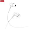 XO EP57 ΑΚΟΥΣΤΙΚΑ CROWN IN EAR 3.5MM JACK , ΛΕΥΚΑ