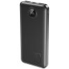 XO PR238 POWERBANK QC3.0 22.5W + PD20W ME ΟΘΟΝΗ, 10000MAH, ΜΑΥΡΟ