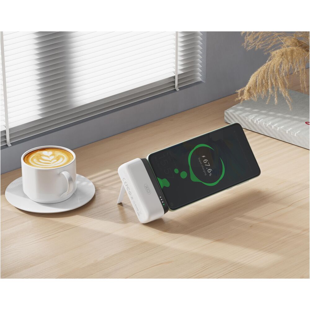 XO PR244 POWERBANK 20W , 5000mAh , ΛΕΥΚΟ - Image 2