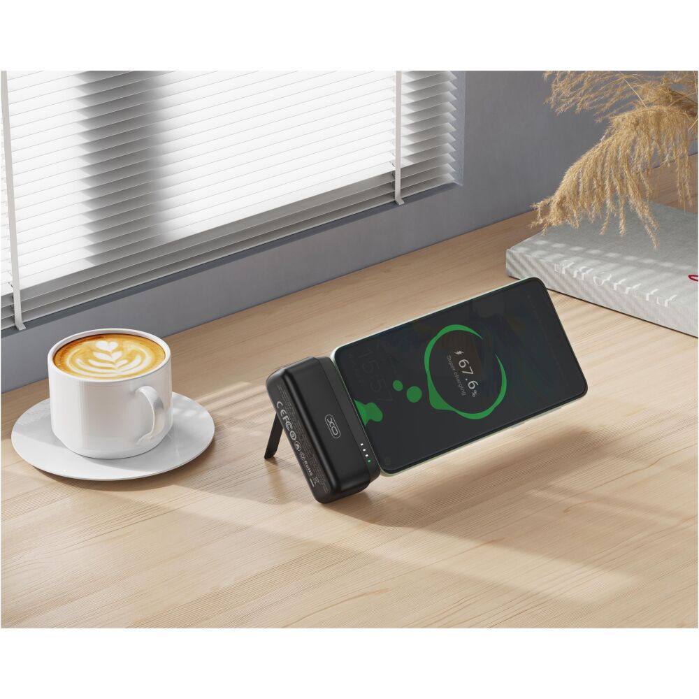XO PR244 POWERBANK 20W , 5000mAh , ΜΑΥΡΟ - Image 2