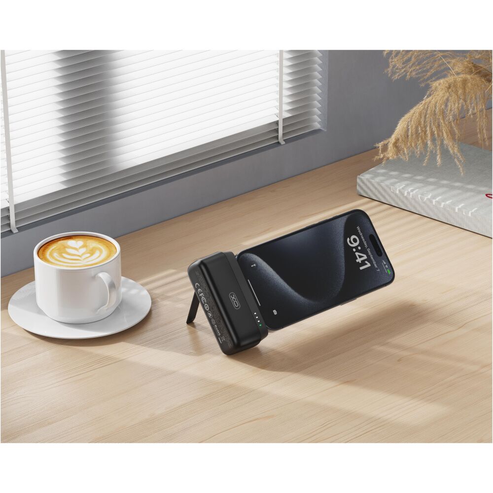 XO PR244(IP) POWERBANK 20W , 5000mAh , ΜΑΥΡΟ - Image 2