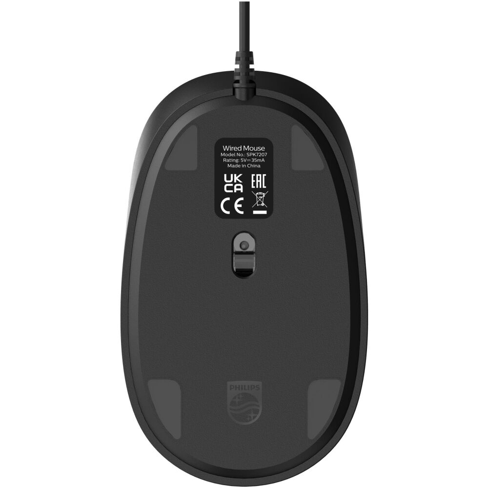PHILIPS SPK7207 ΕΝΣΥΡΜΑΤΟ ΠΟΝΤΙΚΙ, ΜΑΥΡΟ - Image 3