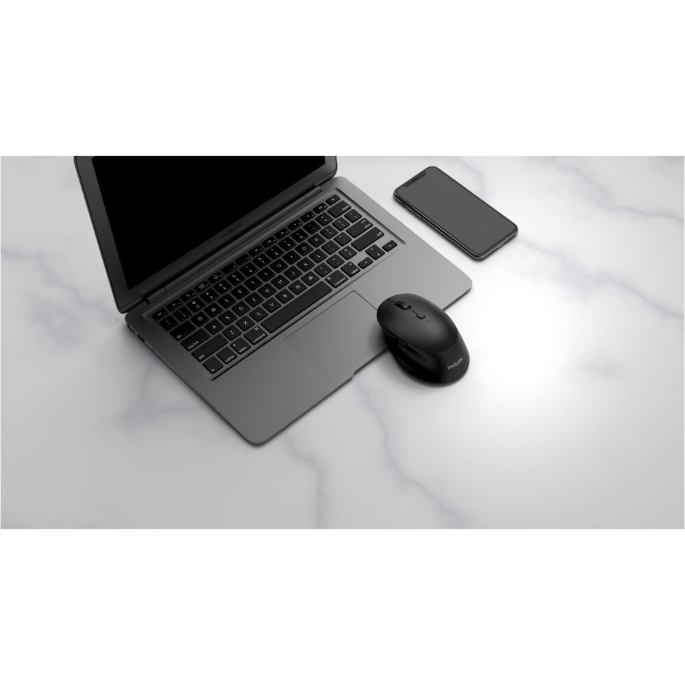 PHILIPS SPK7378 ΑΣΥΡΜΑΤΟ ΠΟΝΤΙΚΙ, 4 ΠΛΗΚΤΡΑ ΜΑΥΡΟ - Image 3