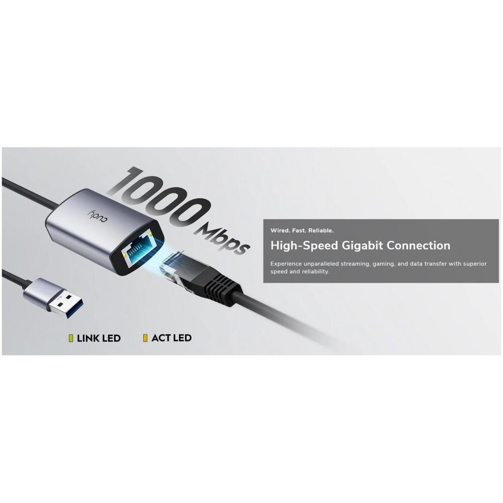 CUDY USB-A TO ETHERNET GIGABIT ADAPTER - Image 5