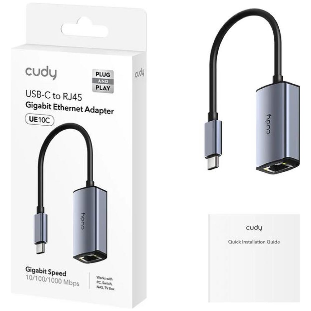 CUDY USB-C TO ETHERNET ADAPTER - Image 2