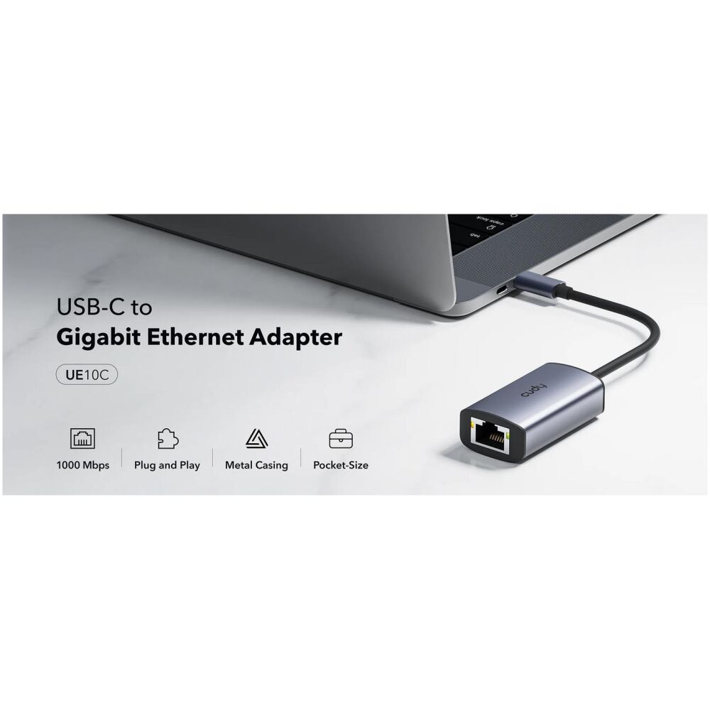 CUDY USB-C TO ETHERNET ADAPTER - Image 3