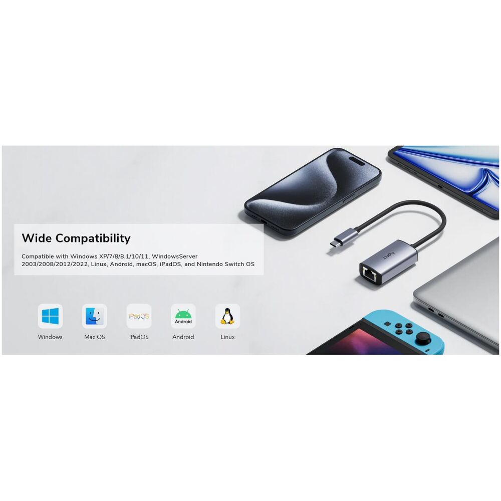 CUDY USB-C TO ETHERNET ADAPTER - Image 5