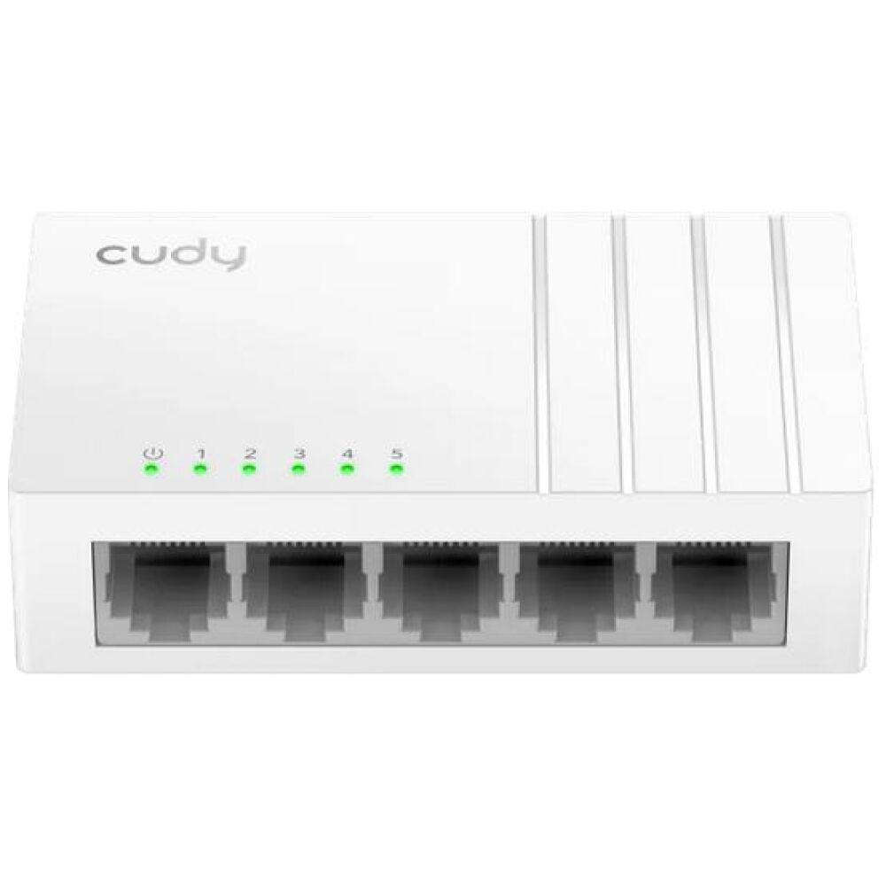 CUDY 5-PORT GIGABIT SPLITTER WITH USB C