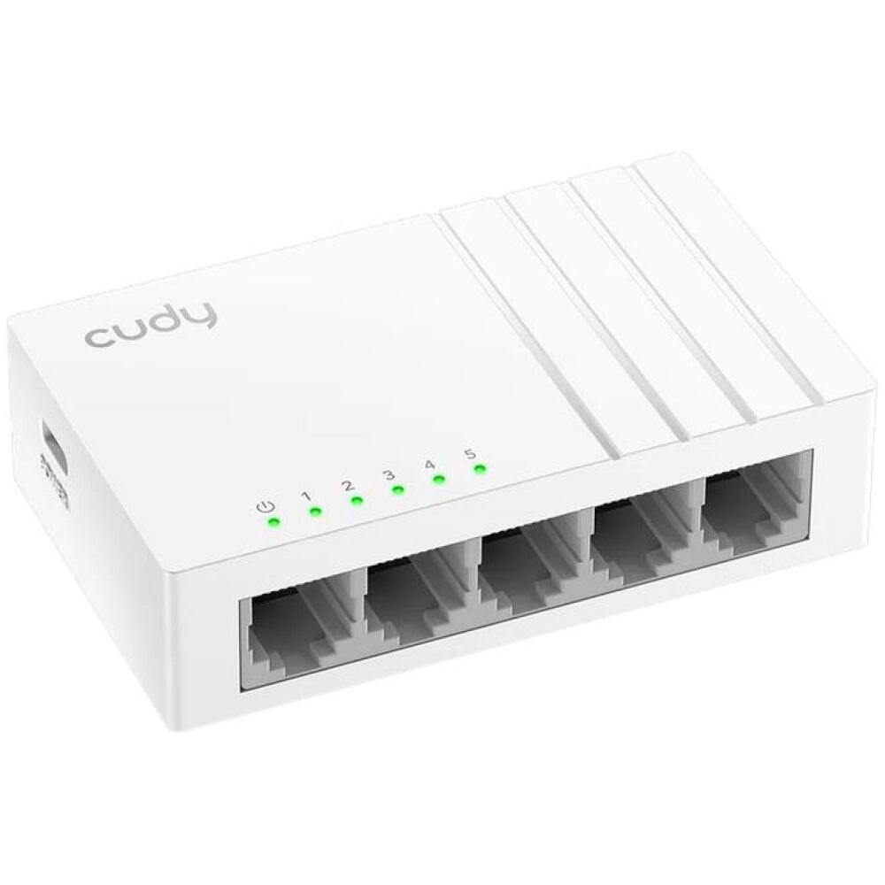 CUDY 5-PORT GIGABIT SPLITTER WITH USB C - Image 4