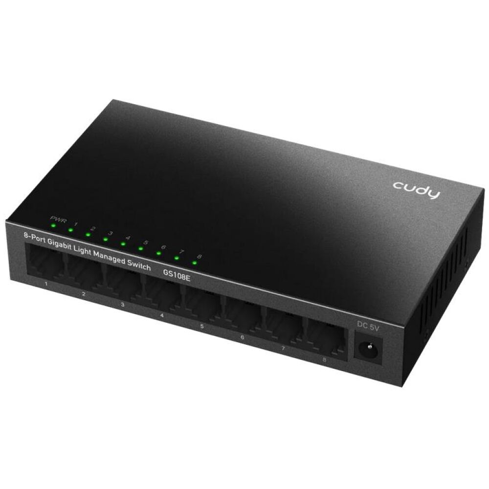 CUDY 8-PORT GIGABIT LIGHT MANAGED SWITCH - Image 2