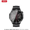 XO WATCH4 SMART WATCH, AMOLED, ΚΛΗΣΗ, ΜΑΥΡΟ