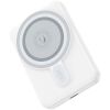 XO PR264 ΜΑΓΝΗΤΙΚΟ POWERBANK 15W WIRELESS CHARGING + PD20W, 10000MAH, ΛΕΥΚΟ