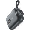 XO PR260 POWERBANK 20W, ME ΑΣΥΡΜΑΤΗ ΦΟΡΤΙΣΗ IWATCH, 10000MAH, ΟΘΟΝΗ, ΜΑΥΡΟ