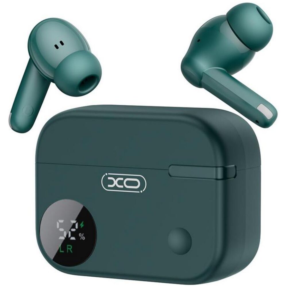 XO G34 STAR POLE DUAL-MIC ANC+ENC NOISE CANCELING, ΑΚΟΥΣΤΙΚΑ, TWS, ΠΡΑΣΙΝΟ/ΠΟΡΤΟΚΑΛΙ - Image 2