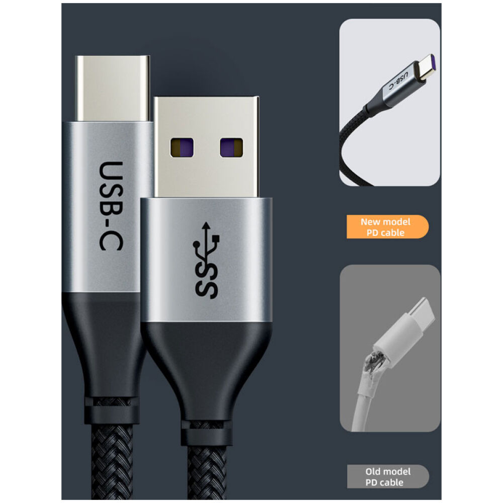 CABLETIME καλώδιο USB-C σε USB CMAM5A, 25W, 480Mbps, 0.25m, μαύρο - Image 4