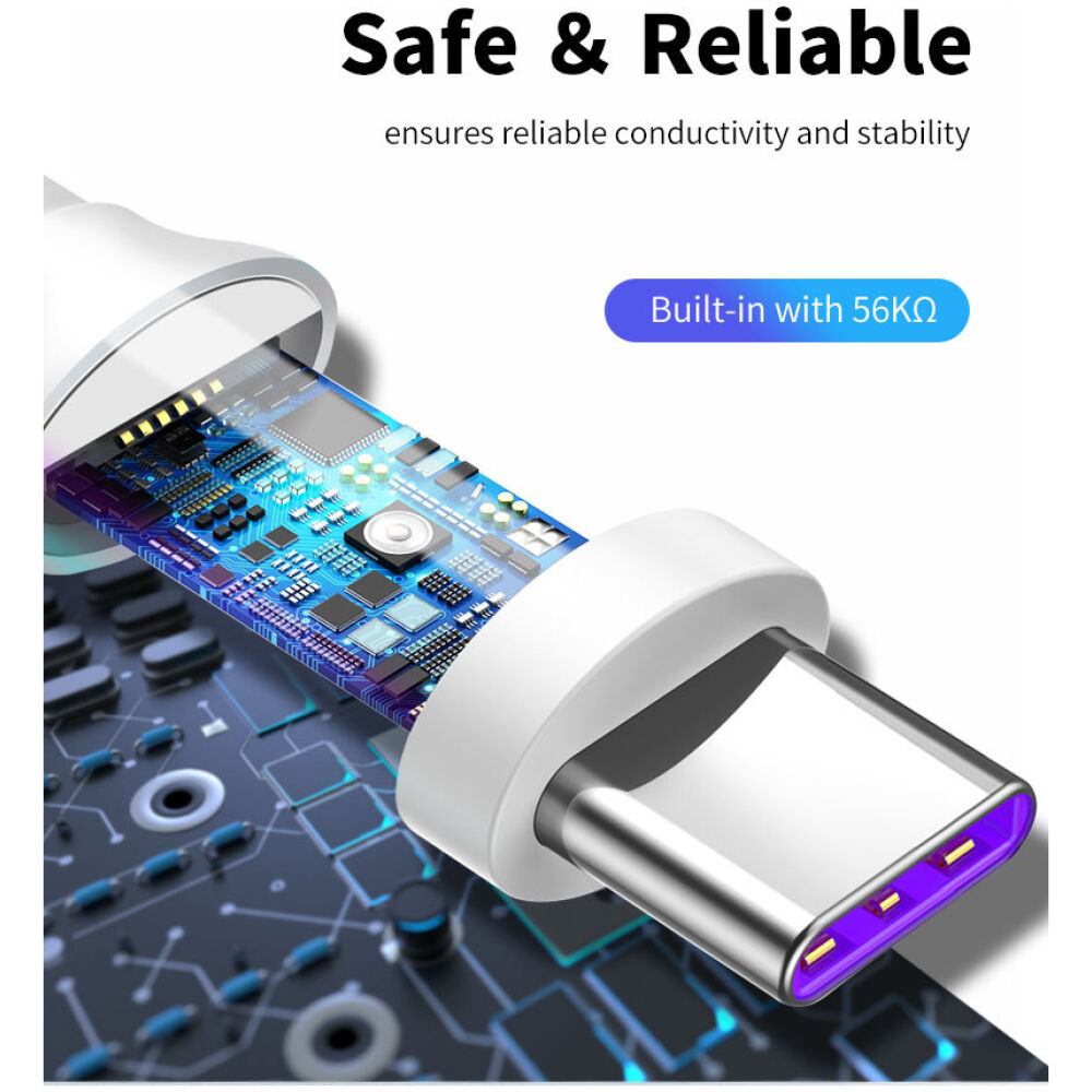 CABLETIME καλώδιο USB-C σε USB CT-U325A, 25W, 480Mbps, 0.25m, λευκό - Image 3