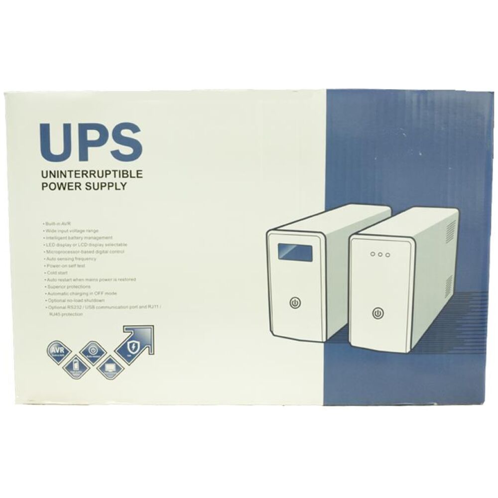 NG UPS 2000VA/1200W, LINE INTERACTIVE, USB, 4 SCHUKO, 2 x 12V9A, ΟΘΟΝΗ, AVR - Image 4