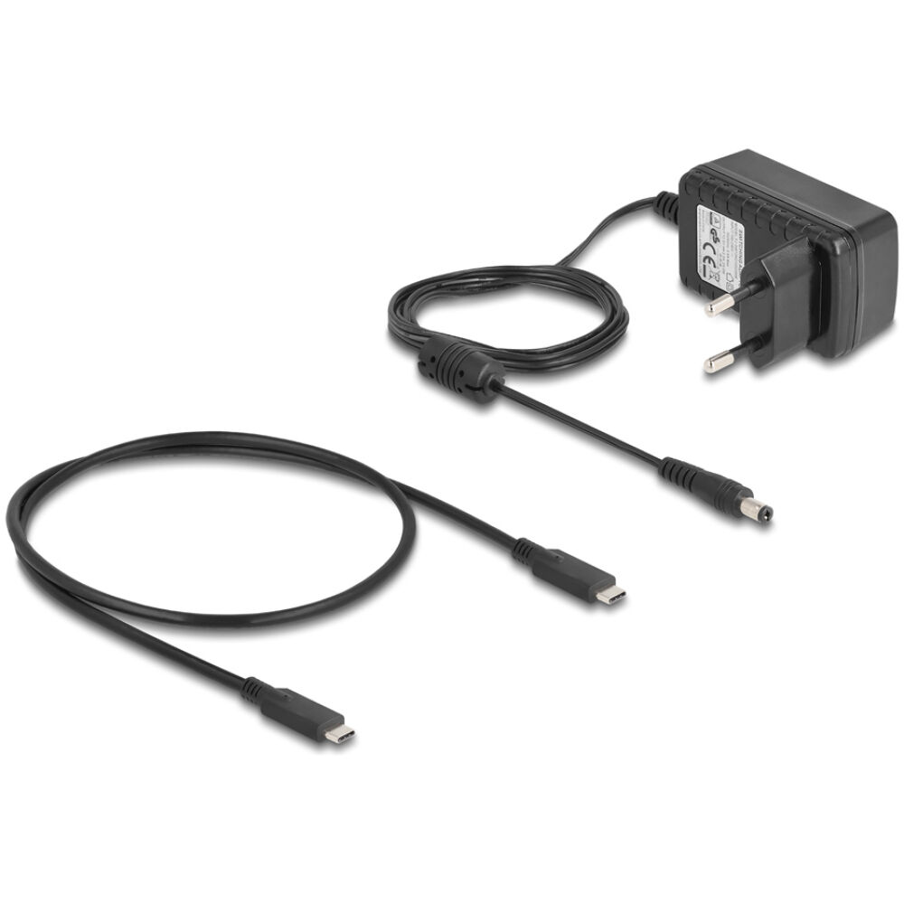 DELOCK docking station 64300 για 2x M.2 NVMe SSD, clone/erase function, 20Gbps, μαύρο - Image 5