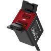 LDNIO φορτιστής μοτοσυκλέτας C108 με καλώδιο, USB/USB-C, 60W, μαύρος